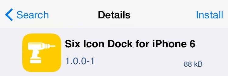 Upgrade Your Dock to Six App Icons on the iPhone 6 or 6 Plus