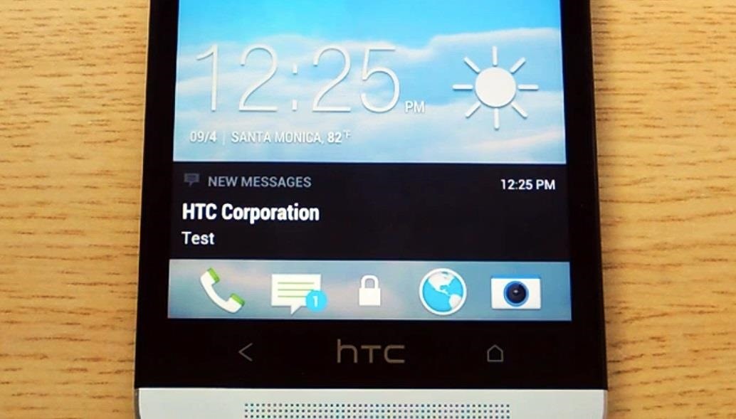 How to Make Your HTC One's Screen Turn On When Receiving New Text Messages