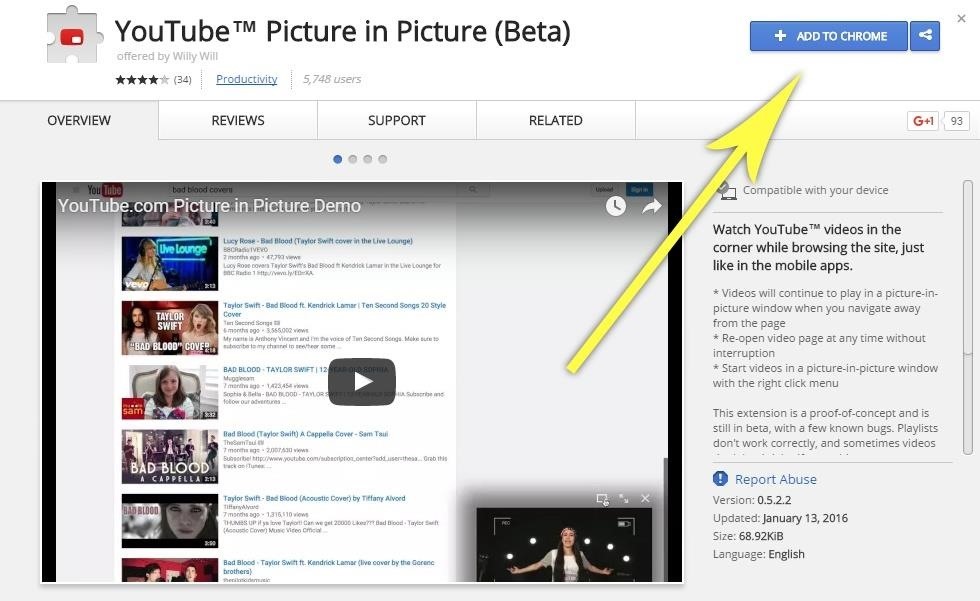 This Extension Brings YouTube's Best Mobile Feature to Your Desktop