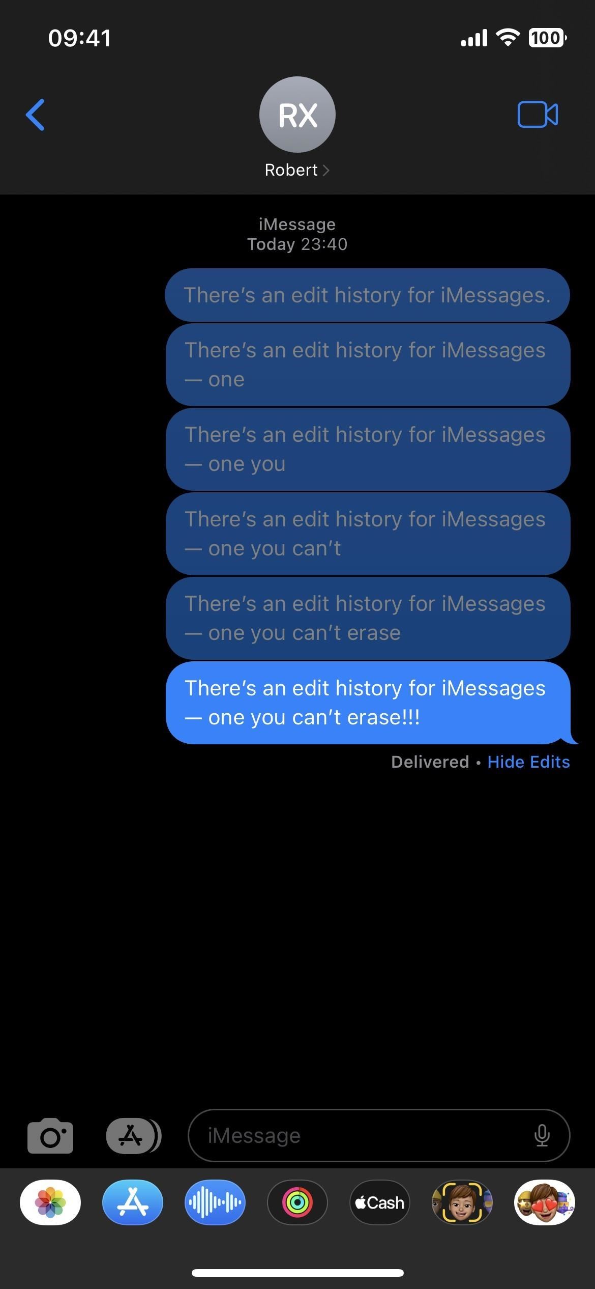 How to Edit iMessages So Nobody Can See the Edit History