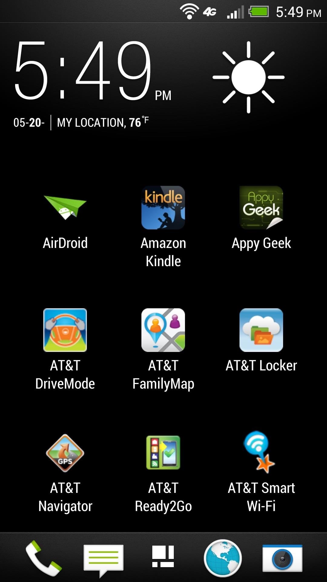 How to Revert Back to a More Traditional Sense-Style Home Screen on Your HTC One