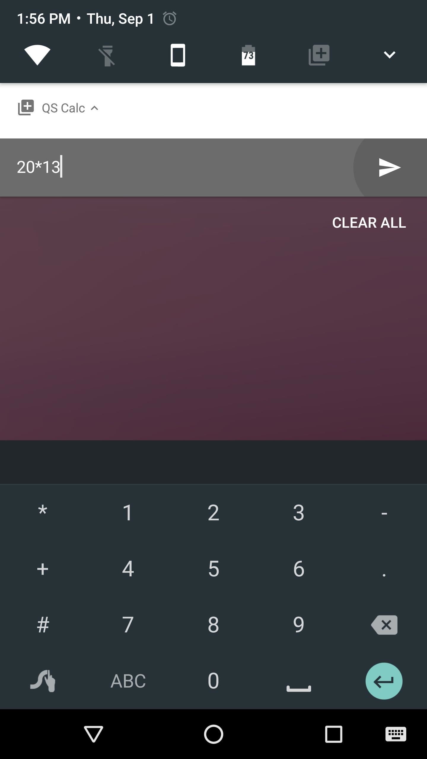 Calculate Quick Math Problems Right from Android Nougat's Quick Settings