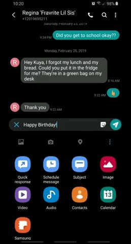 How to Schedule Texts to Send Later with Samsung Messages