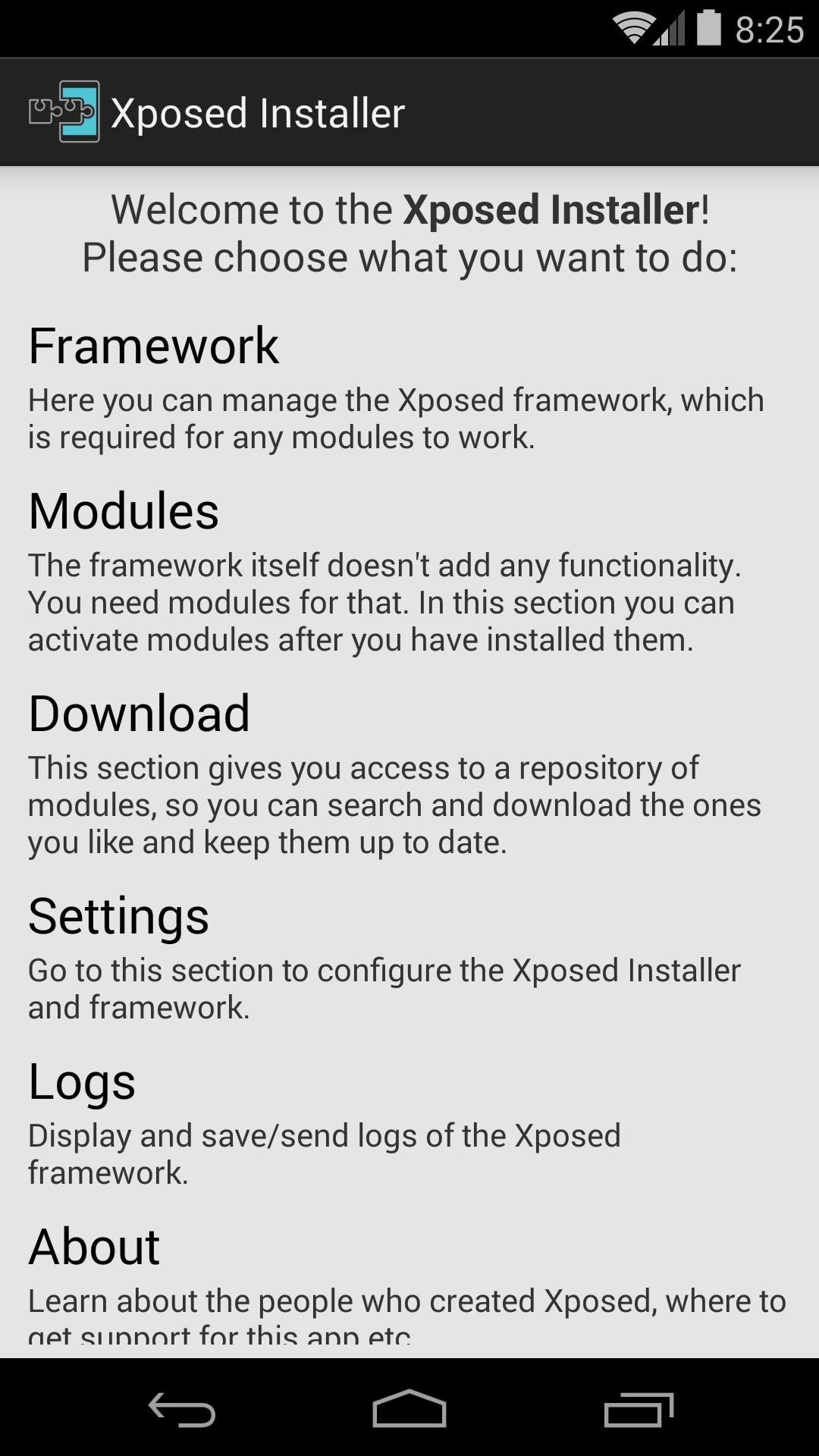Xposed Installer Gets New Features & UI in Massive Update
