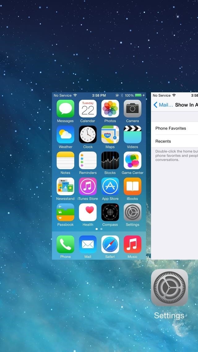 How to Remove Recent Contacts from the iPhone's App Switcher in iOS 8
