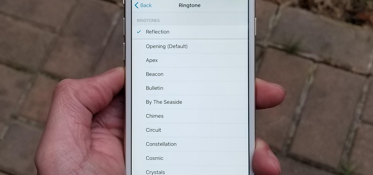 Get the iPhone X's New 'Reflection' Ringtone on Any iPhone