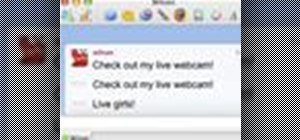Stop spam on MSN or Windows Live Messenger