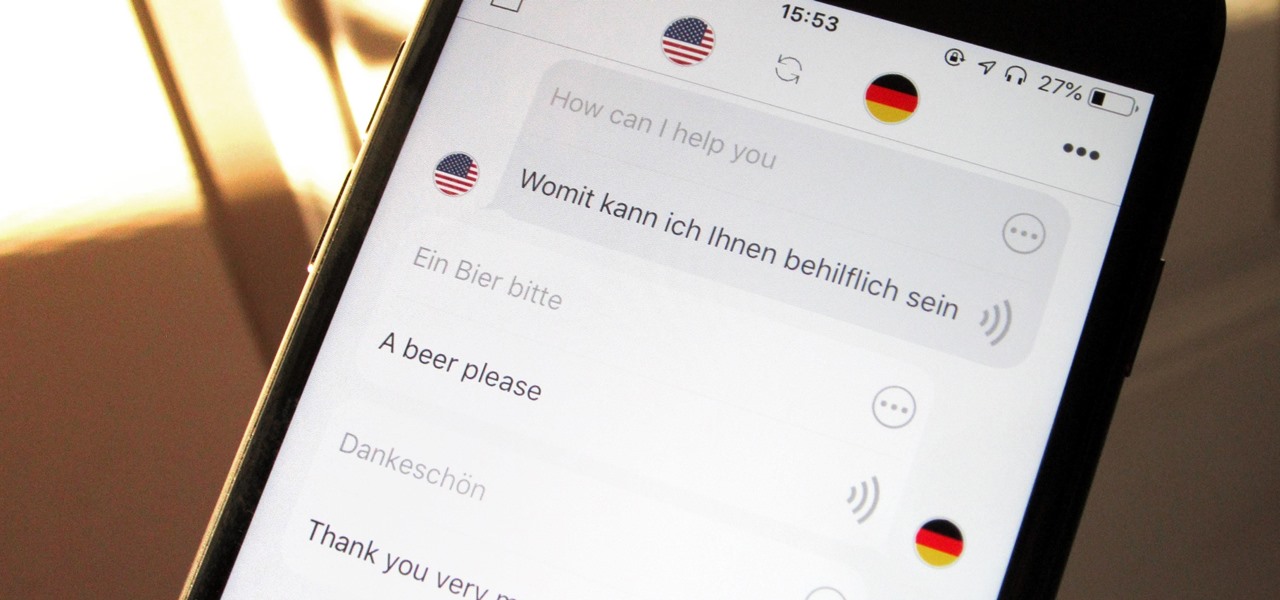 Turn Your iPhone into a Real-Time Interpreter
