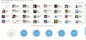 Share information and content with people outside of Google+