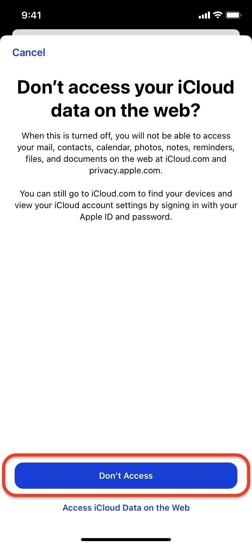 Can't Access Any iCloud Data from a Web Browser? This Is How You Fix It
