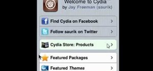 Use the Cydia app browser on a jailbroken Apple iPhone 4