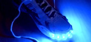 LED Your Sneakers for Safe Night Jogging