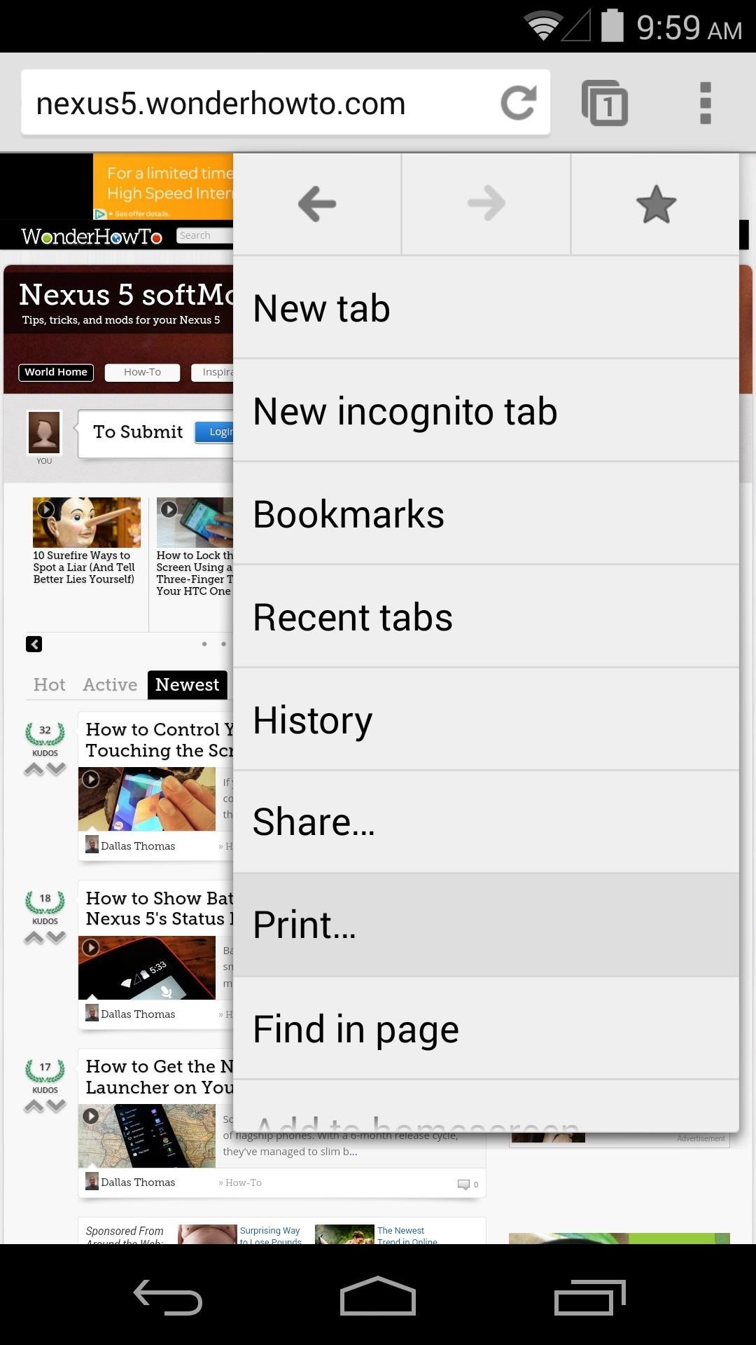 How to Save Webpages for Offline Viewing in Chrome for Android