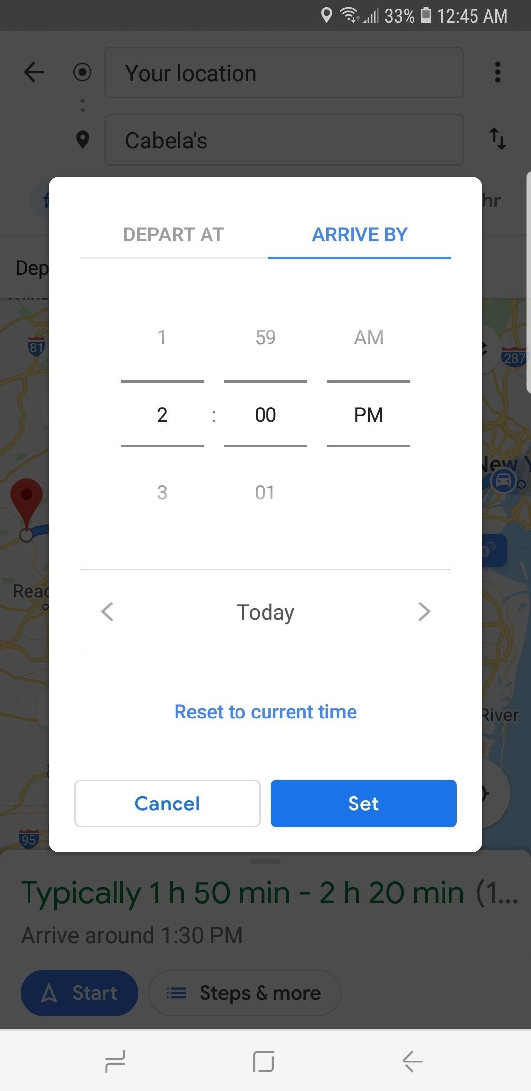 How to See What Traffic Will Be Like at a Specific Time with Google Maps