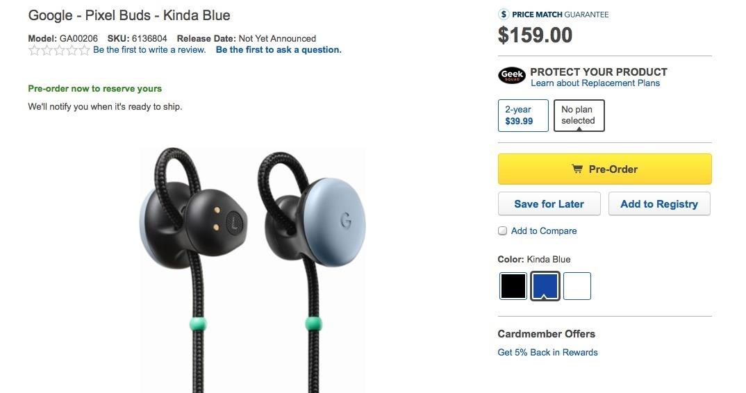 You Can Still Get Google's Magical Translation Pixel Buds on Preorder at Best Buy