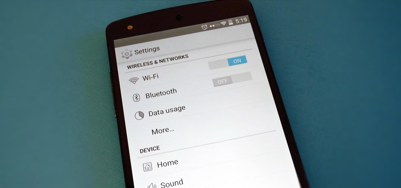 Theme Your Nexus 5 with Flat System Icons & Translucent Pull-Downs