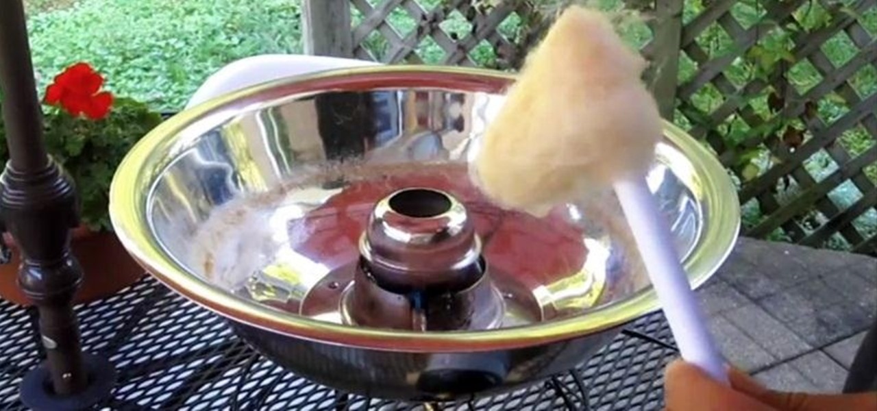 Make Your Own Propane-Fueled Cotton Candy Machine at Home