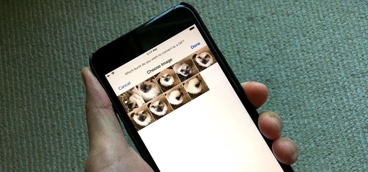 Turn Burst Photos into GIFs on Your iPhone