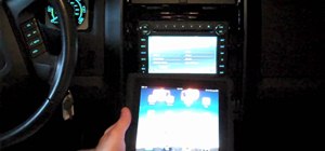 Connect your iPad to your Ford car using the Sync feature
