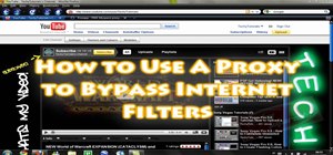 Use a proxy to bypass parental control filters