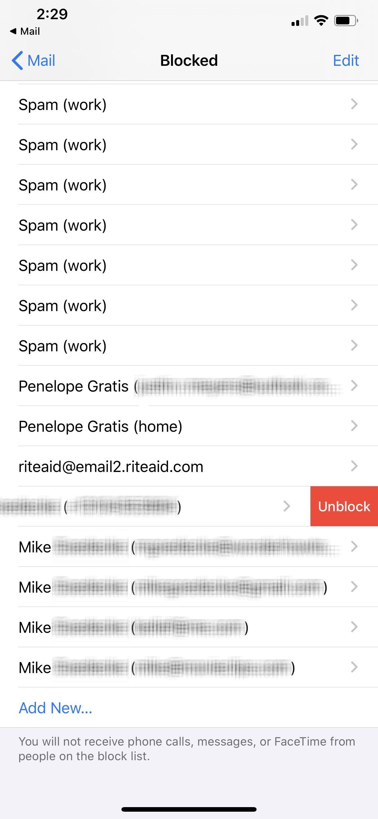 Block Contacts, Spam & Unknown Senders in iOS 13's Mail App So Incoming Emails Go Straight to Trash