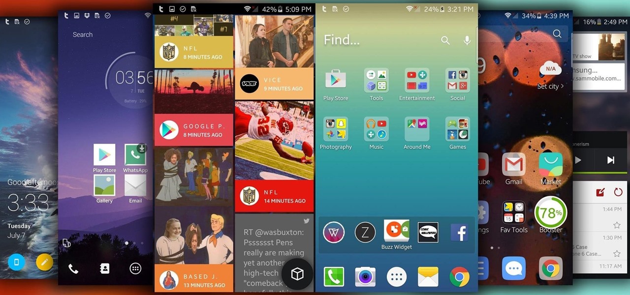 6 Unique Android Launchers That'll Get You to Ditch Your Stock Home Screen