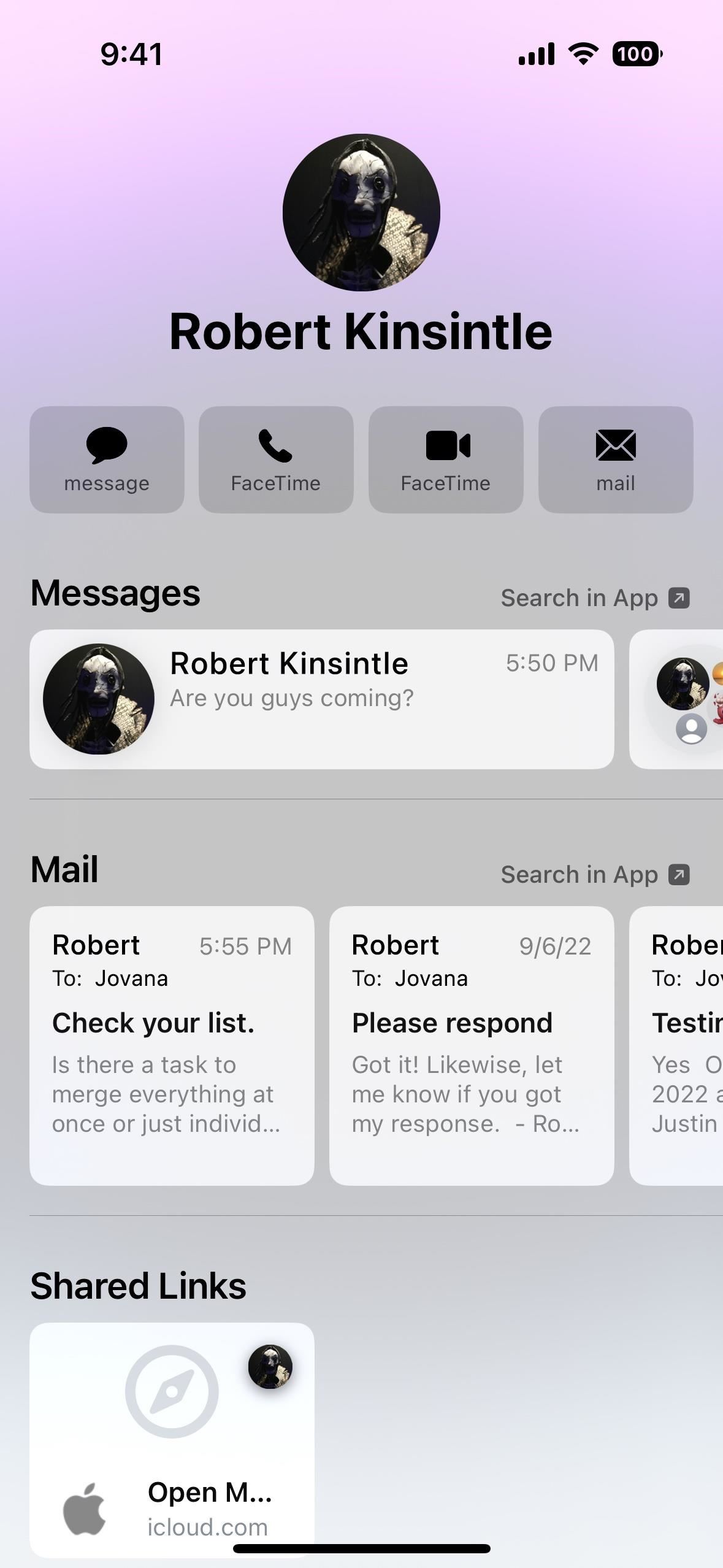 L'application Contacts de votre iPhone vient de recevoir sa plus grande mise à jour