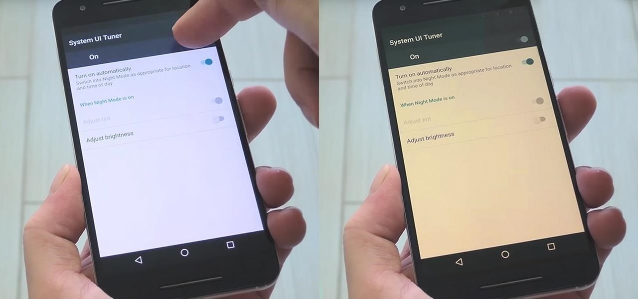 lemmer Registrering nål Don't Wait for Google—Get Night Mode Right Now on Android Nougat « Android  :: Gadget Hacks