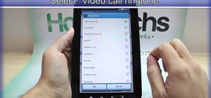 Change your phone and video ringtones on the Samsung Galaxy Tab