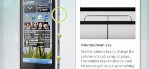 Use the buttons on a Nokia C6-01 smartphone