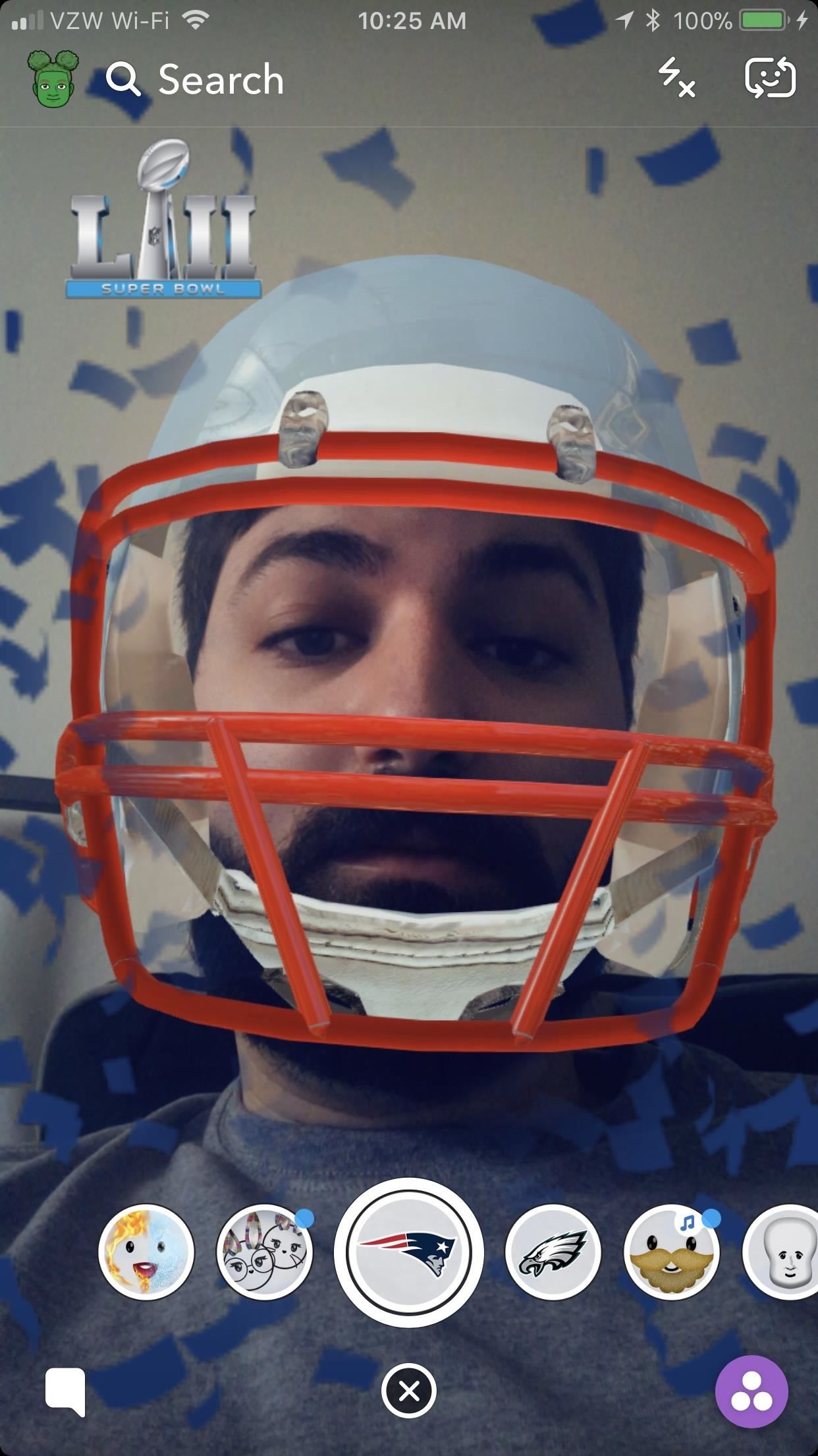 How to Get Snapchat's Super Bowl Filters & Show Your Eagles or Patriots Pride