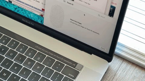 How to Trick Your MacBook's Touch ID into Registering Twice as Many Fingerprints for Each Account