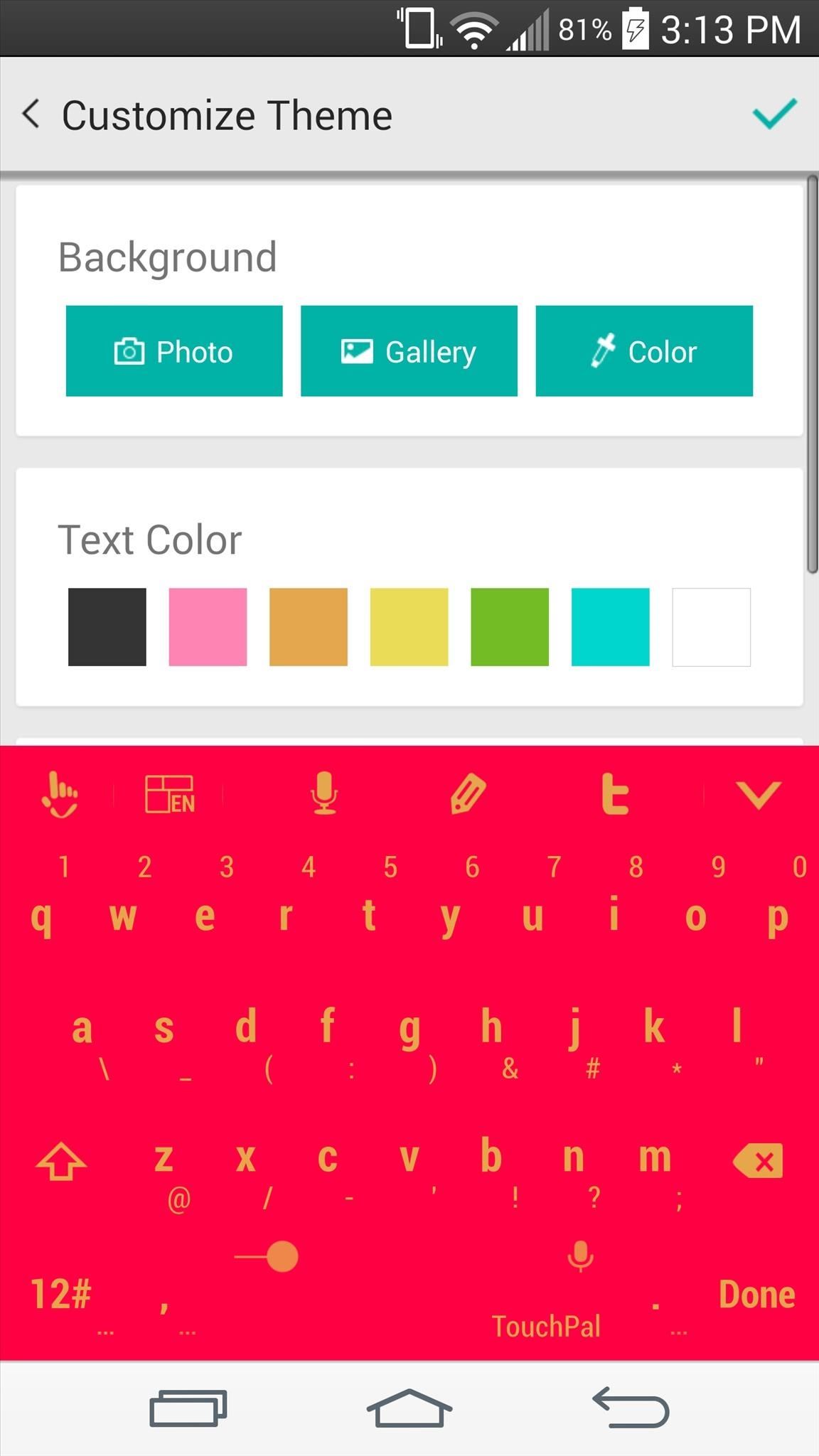 TouchPal's Update Makes It the Most Themable Android Keyboard to Date