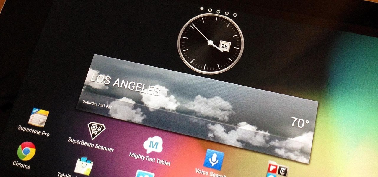 Get Sony's Xperia Launcher & Widgets on Your Nexus 7 Tablet