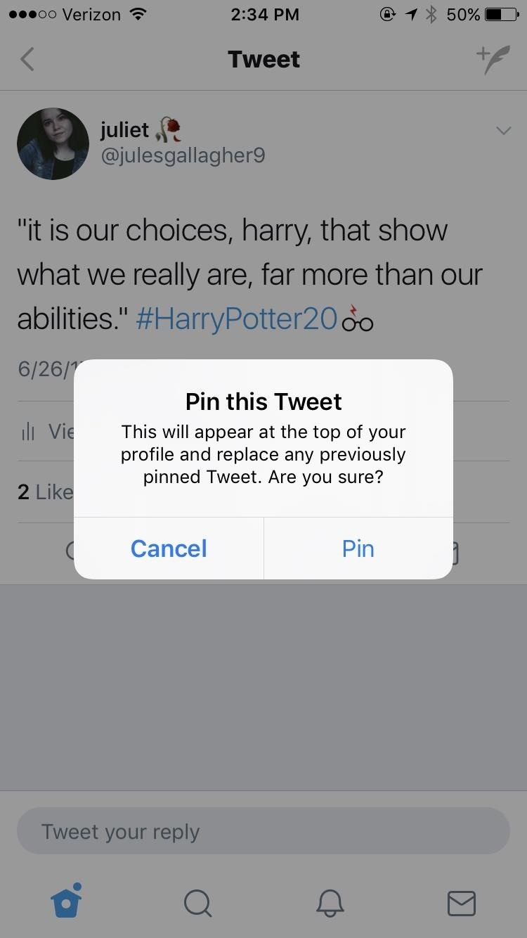 Twitter 101: How to Permanently Pin a Tweet to the Top of Your Twitter Profile