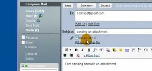 Drag and drop attachments into email drafts in Gmail
