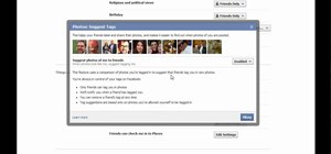 Disable Facebook facial recognition for photos