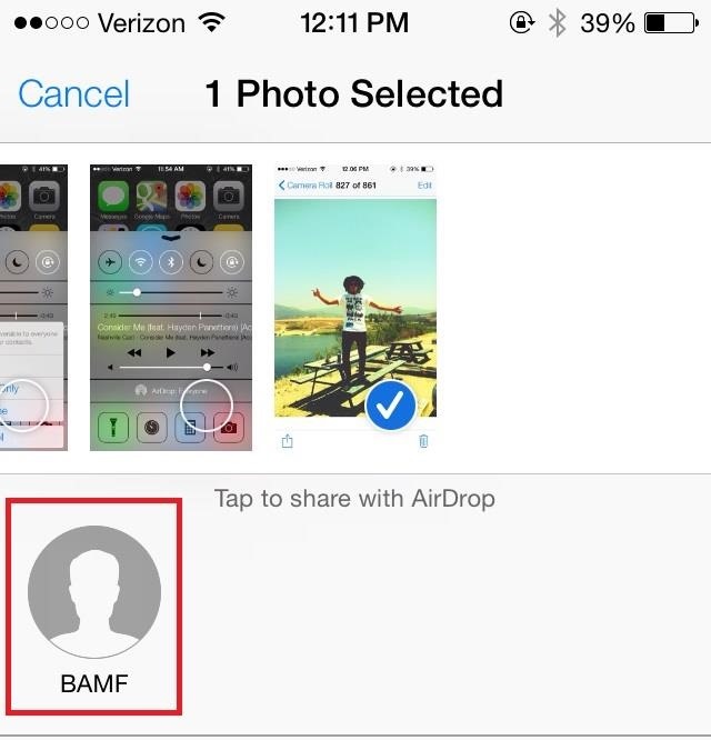 How to Use AirDrop to Share Photos, Contacts, & Other Files in iOS 7