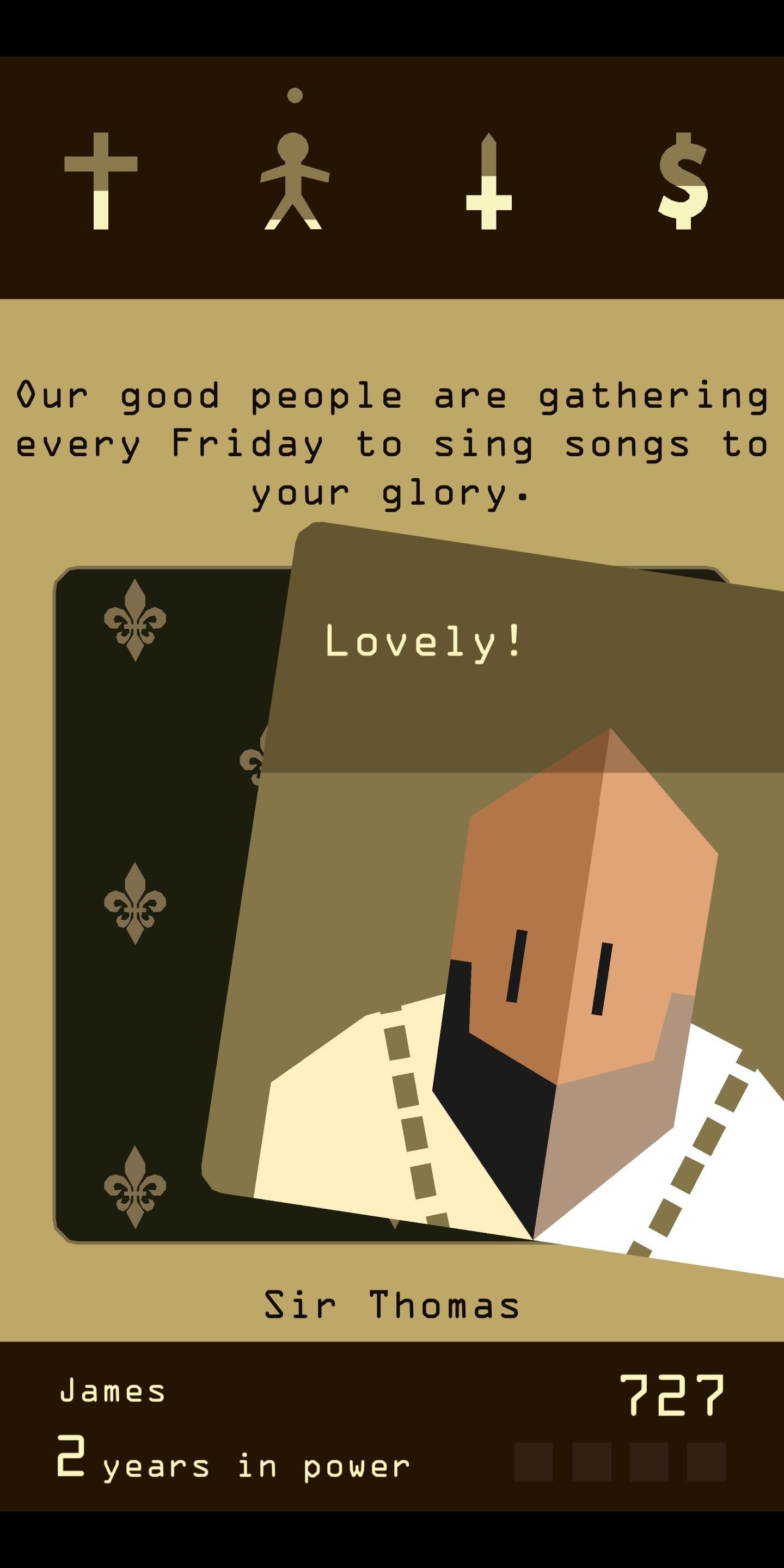 Review: Reigns — Game of Thrones Meets Tinder