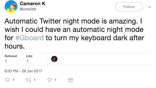 Android Users Rejoice! Twitter Update Brings Automatic Night Mode