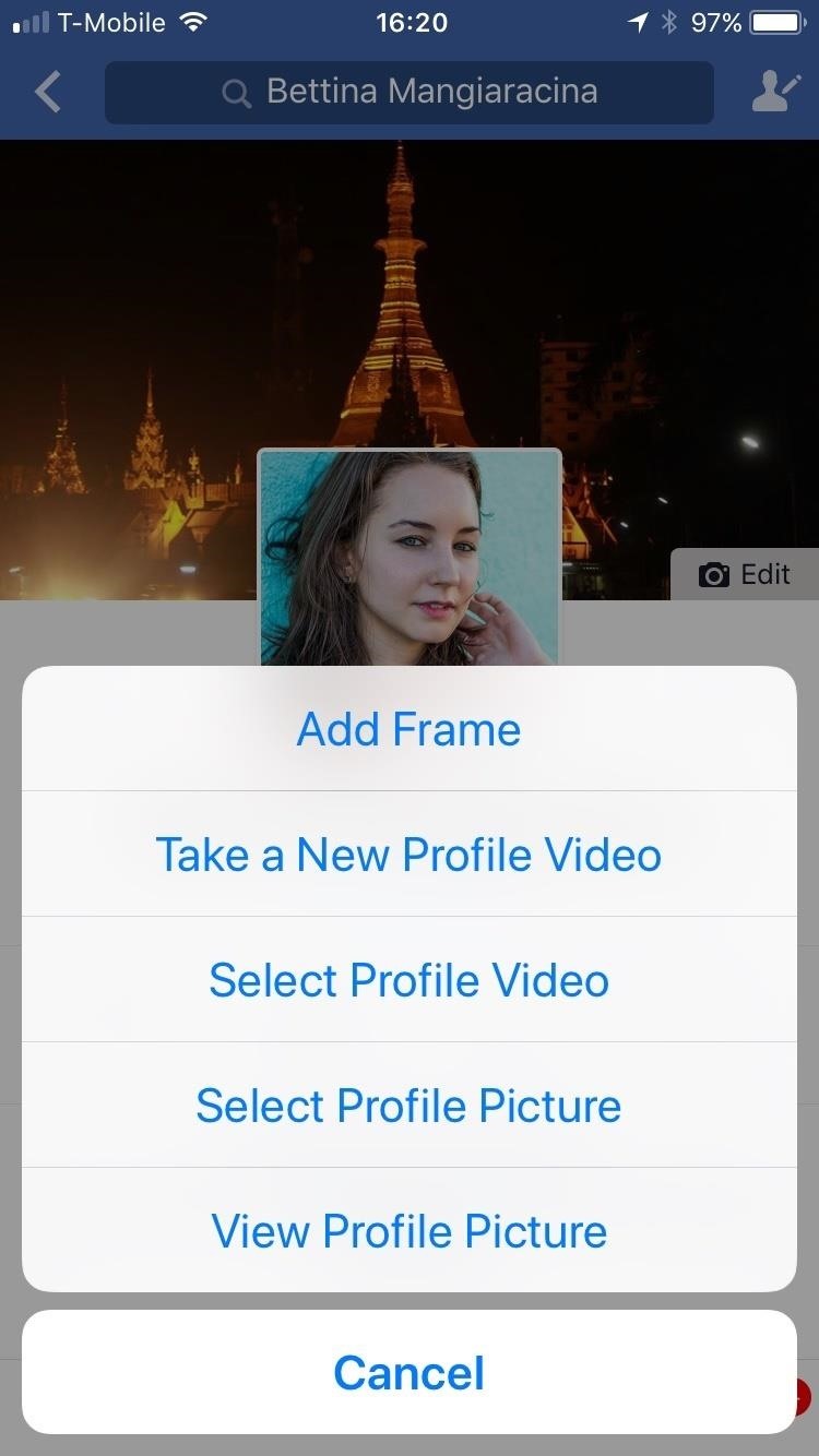 How to Turn Your Live Photo into a Facebook Profile Video