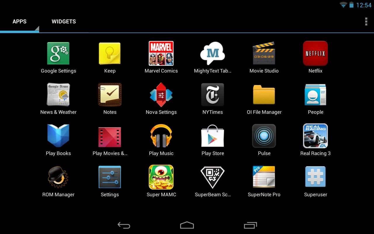 How to Get Sony's Xperia Launcher & Widgets on Your Nexus 7 Tablet