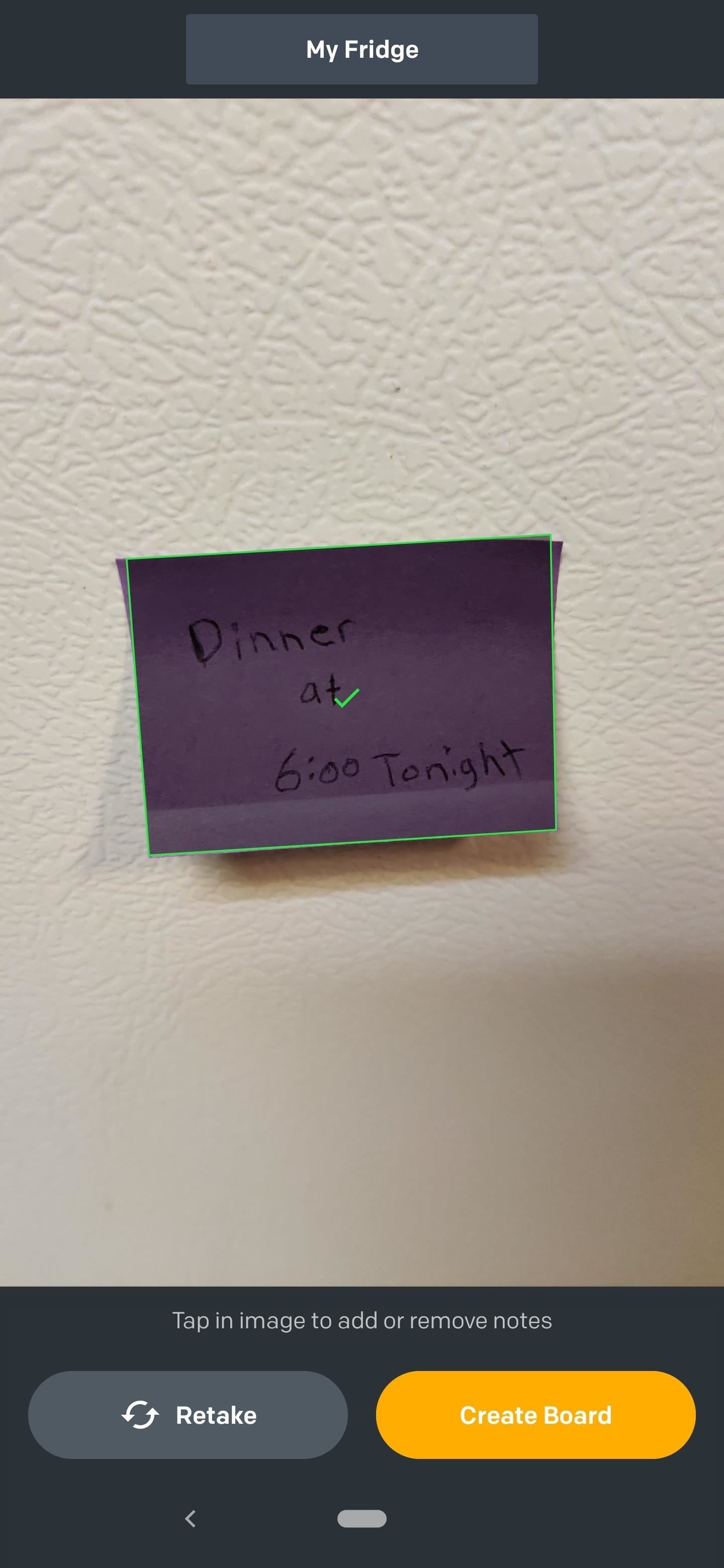 How to Digitize the Sticky Notes on Your Fridge