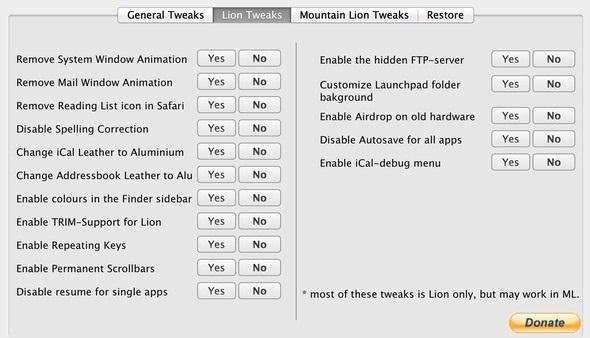 How to Access Hidden Mac OS X Settings in Lion and Mountain Lion Without Using Terminal