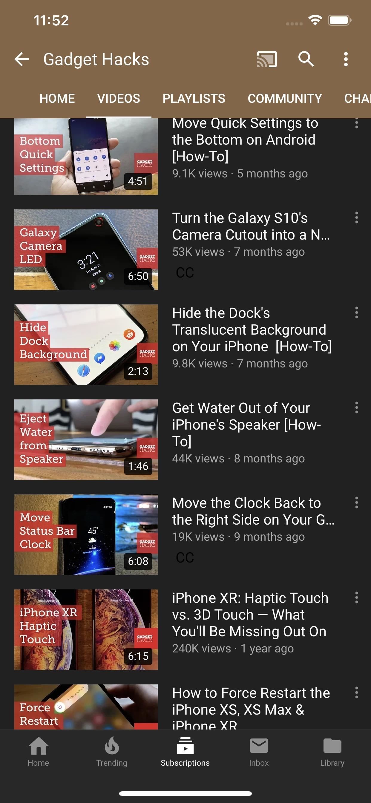 How To Make Youtube Videos Fill The Whole Screen On Any Phone Smartphones Gadget Hacks
