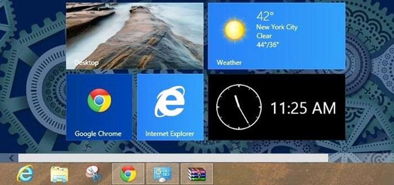 Get the Windows 8 Desktop and Start Screen (Or Taskbar and Start Screen) on the Same Display