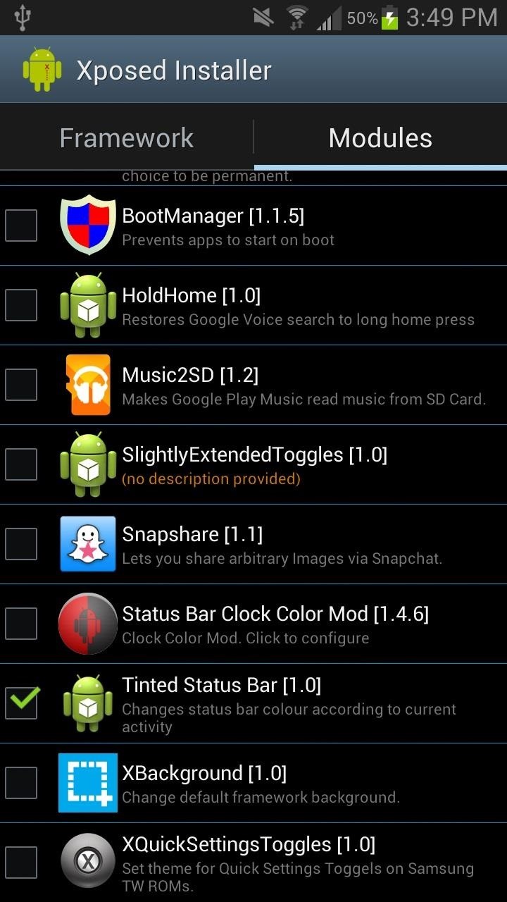 How to Tint the Status Bar to Blend in with Different App Colors on Your Samsung Galaxy Note 2