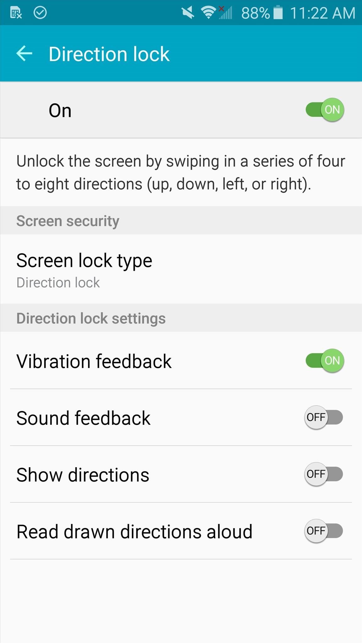 Use Directional Swipes to Unlock Your Galaxy S6 with the Hidden 'Direction Lock' Feature