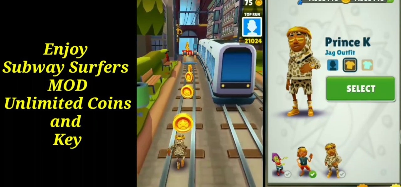 Subway Surfers Hack- Get Unlimited keys and Coins