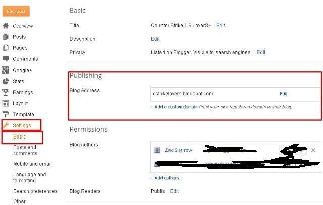 How to Set Custom Domain in Blogger